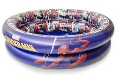PISCINA INFLAVEL 37LT 65X17CM SPIDERMAN