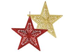 ESTRELA NATAL FILIGRANA 20CM 