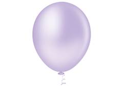 BALAO LISO REDONDO 9 CANDY LILAS C/50