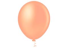 BALAO LISO REDONDO16 CANDY LARANJA C/12