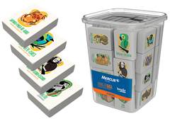BORRACHA MC NATURAL C/40BIOMAS DO BRASIL