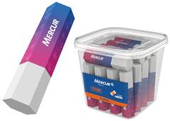 BORRACHA MC TR HEXAGONAL C/24 MEDIO