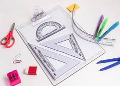 CONJ P/DESENHO NEWLINE 4PC CRISTAL
