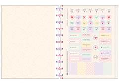 CADERNO CAPA DURA TILIDISCO  1X1 80F SOHO