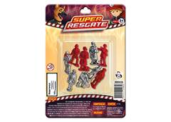 BONECO EQ.RESGATE C/9 BOMBEI 24CM SM 826