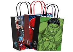 SACOLA P/PRESENTE SORT MARVEL 21,5X15 P