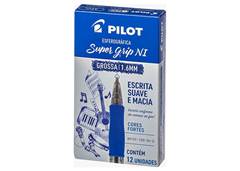 CANETA PILOT SUPER GRIP 1.6 C/12 AZU
