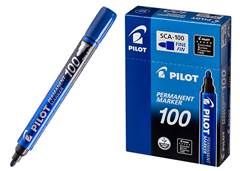 MARCADOR PERMANENTE SCA 100 AZUL