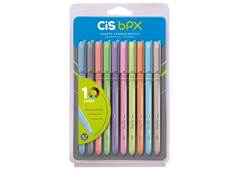 CANETA CIS ESF BPX 0,7MM C/10 SORTIDOS