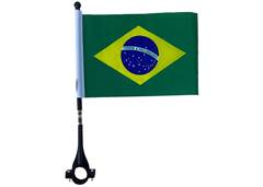 BANDEIRA DO BRASIL P/MOTO 14X21CM 1257