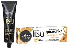 CARGA QUERATINA MEU LISO 80G REST INTENS