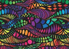 SACO METALIZADO 30X45 C/50 ABSTRATO