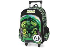 MOCHILA C/CARR. LUXCEL HULK VERDE ?