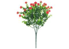 FOLHAGEM MINI FLOR32CM PLANTA X21 VERMEL