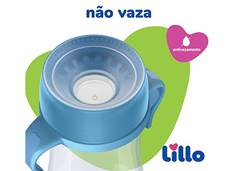 COPO C/ALCA LILLO 240ML SUP EVOL MENINO