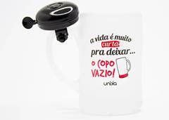 CANECA CHOPP 400ML C/CAMPAINHA V.M.CURTA