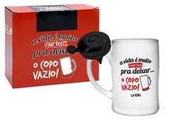 CANECA CHOPP 400ML C/CAMPAINHA V.M.CURTA