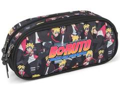 ESTOJO ESC DUPLO LUXCEL BORUTO PRETO