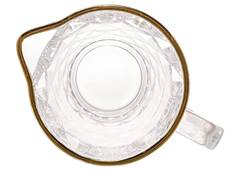 JARRA DE VIDRO DIAMOND LYOR 1L TRANSPARE