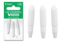 PONTA P/ MARCADOR QUADRO BRANCO C/3 