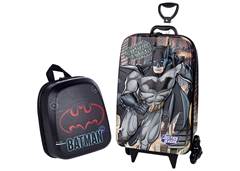 MOCHILA+LANCHEIRA BATMAN LDJ 2813BM20