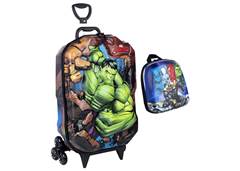 MOCHILA+LANCHEIRA MARVEL HULK