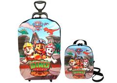 MOCHILA+LANCHEIRA PAW PATROL DINO RESC G