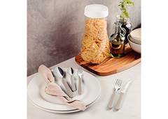 FAQUEIRO INOX 20PCS LEME CINZA(POTE)