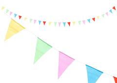 BANDEIRINHA JUNINA PLAST 8M COLORIDA