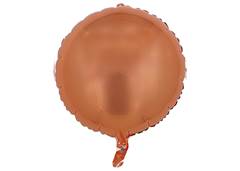 BALÃO METALIZADO RED C/CAN 18'' RS GOLD