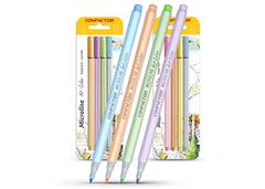 CANETA COMPACTOR 1.0 MICROLIN C/4 PASTEL