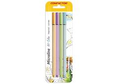 CANETA COMPACTOR 1.0 MICROLIN C/4 PASTEL