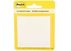 POST-IT TRANSPARENTE 73X73MM C/36F