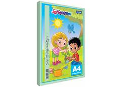 PAPEL JANDAINHA VERDE 75G A4 C/100