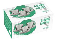 CONJ XIC C/PIRES VIDRO C/6 90ML PLASVALE
