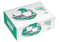 CONJ XIC C/PIRES VIDRO C/2 230MLPLASVALE