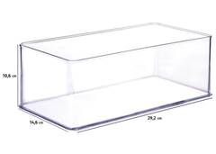 ORGANIZADOR ENCAIXA H2 29,2X14,6CM TRANS