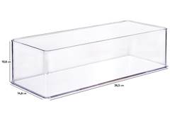 ORGANIZADOR ENCAIXA H2 36,5X14,6CM TRANS