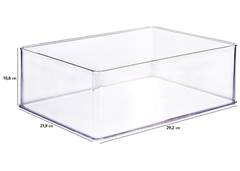 ORGANIZADOR ENCAIXA H2 29,2X21,9CM TRANS
