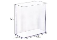 ORGANIZADOR ENCAIXA H3 14,6X7,3CM TRANS