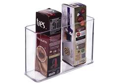 ORGANIZADOR ENCAIXA H3 21,9X7,3CM TRANS