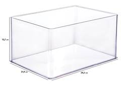 ORGANIZADOR ENCAIXA H3 29,2X21,9CM TRANS