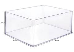 ORGANIZADOR ENCAIXA H3 36,5X29,2CM TRANS